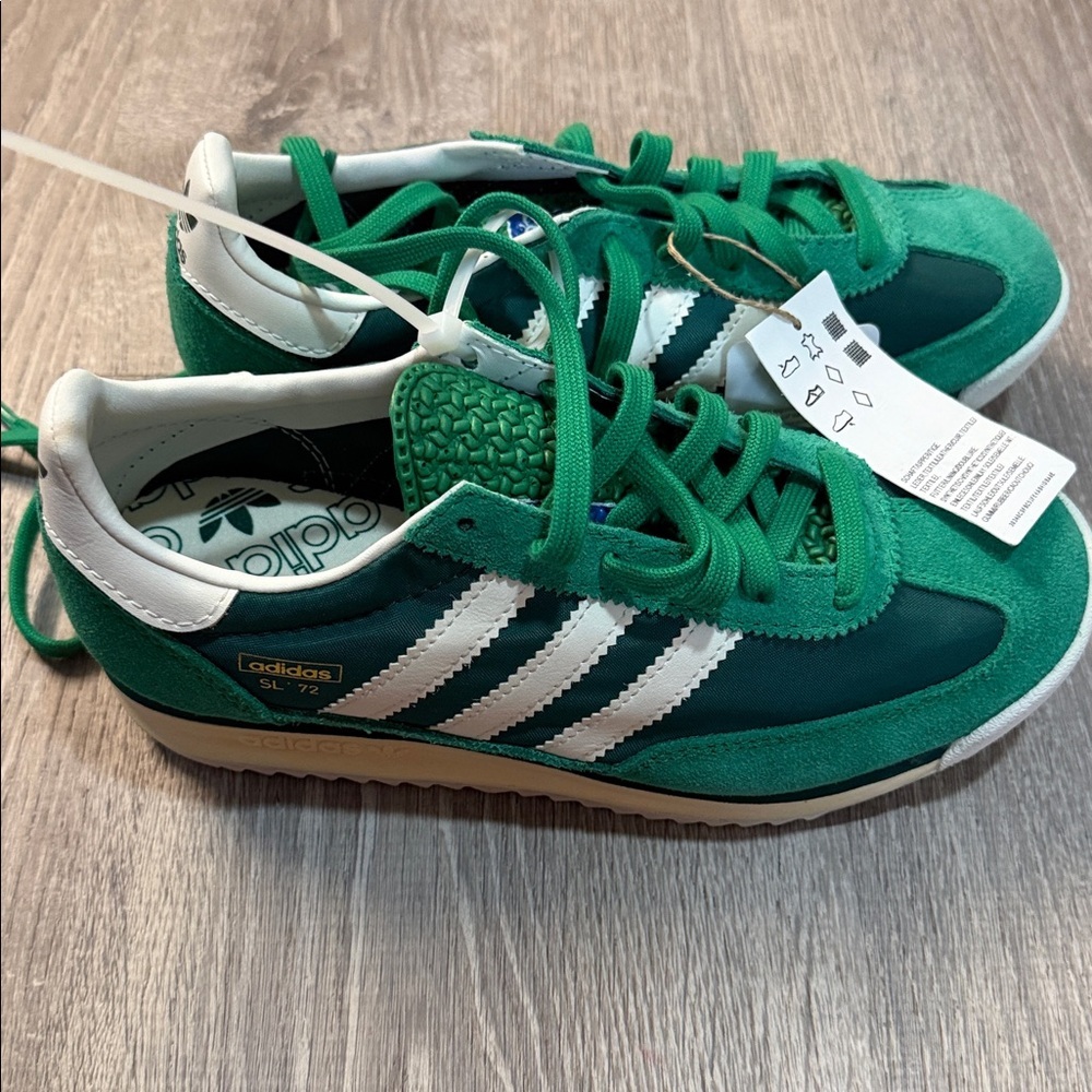 Adidas SL72 RS Green NWT